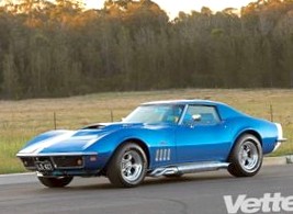 Chevrolet Corvette 1969 г. для бездорожья.