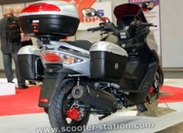 Комплект дополнительных кофров для «большого туриста» Kymco Xciting 500 Ri ABS