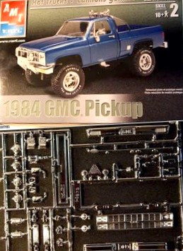 Моделизм — GMC Pickup 1984 AMT 1/25