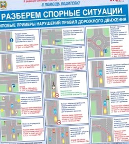 Нарушение ПДД: пересечение сплошной линии в 2017году