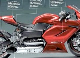 Новый концепт MTT Turbine Superbike — очередная помесь мотоцикла с вертолетом