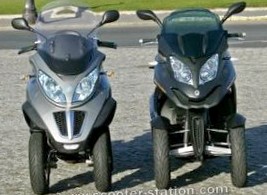 Очная ставка: Quadro 3D 350 в сравнительном тесте с Piaggio MP3 LT 300 Touring