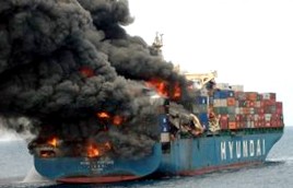 Около южнокорейского порта, Hyundai потопил сухогруз "Александра" с россиянами на борту