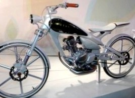 Прототип сверхлегкого ретро-мотоцикла Yamaha Y125: экономичность превыше всего!
