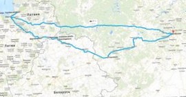 Путешествие в Латвию (Ригу) из Москвы на автомобиле