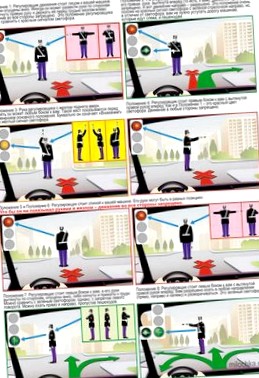 Регулировщик дорожного движения – как понять его сигналы?