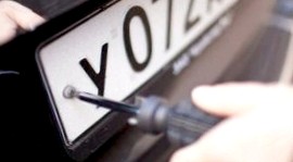 Снимать номера с автомобилей запретят с 15 ноября