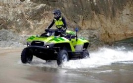 Водные квадроциклы-амфибии Quadski специально для полиции Сан-Франциско