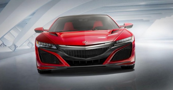 Acura официально возродила легендарный спорткар nsx