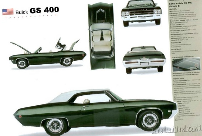 Американский автомобиль buick gs