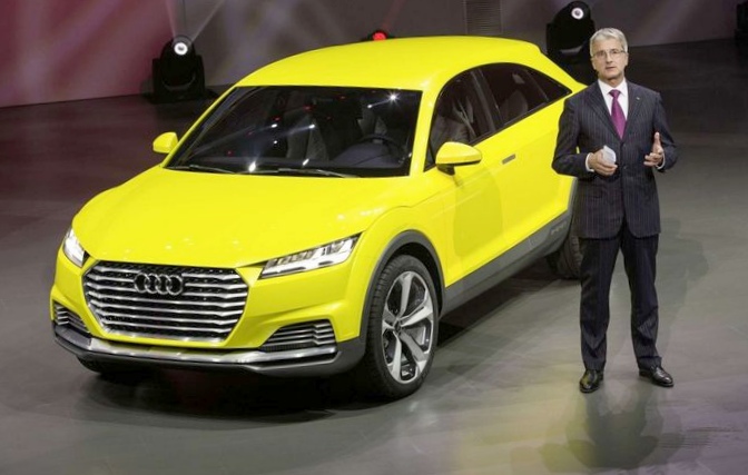 Audi показала китайцам пятидверный кроссовер tt