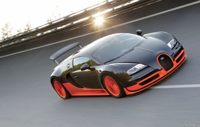 Автомобиль bugatti veyron 16.4