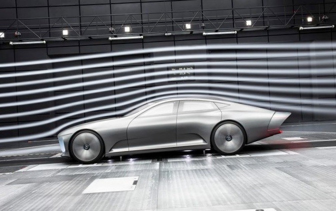 Футуристичный седан concept iaa отmercedes-benz