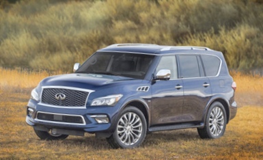 Infiniti qx80 модельного ряда 2015 года