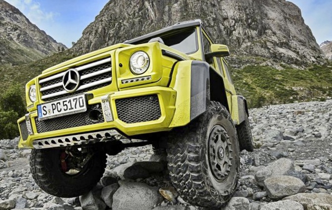 Экстремальный mercedes g500 4x4? оказался неожиданно мощным