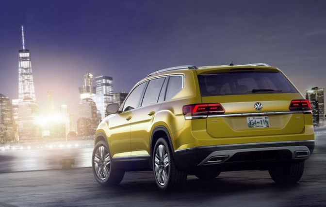 Немцы показали свой volkswagen atlas еще и в лос-анджелесе