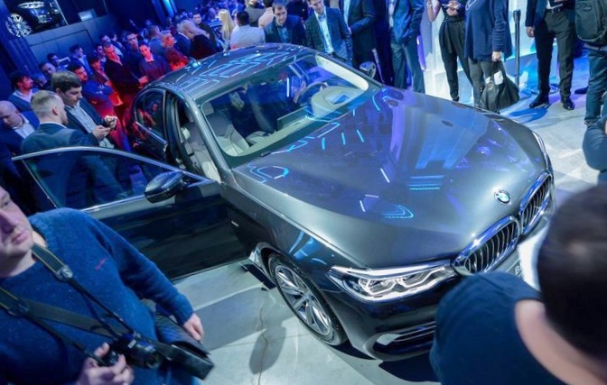 Новая «пятёрка» bmw представлена в украине