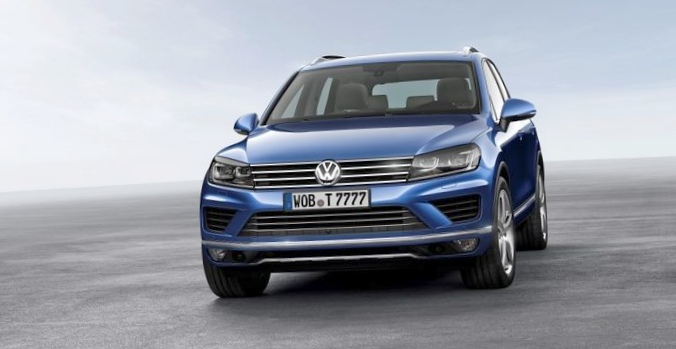 Обновлённый volkswagen touareg...