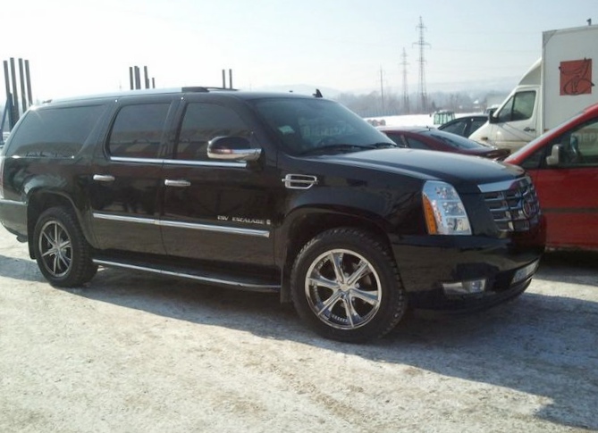 Отзыв о cadillac escalade, 2008 год.