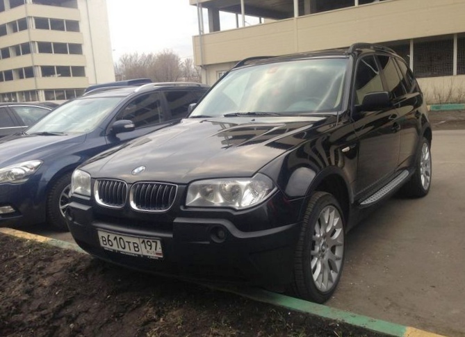 Отзыв об автомобиле bmw x3, 2004 год.