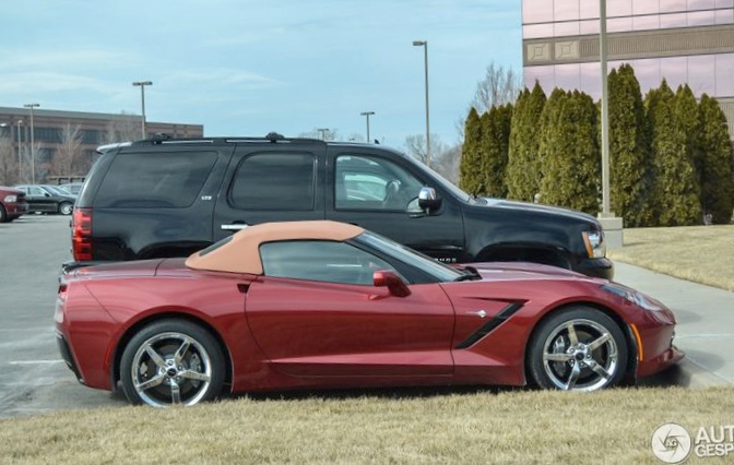 Первый 2014 chevrolet corvette...