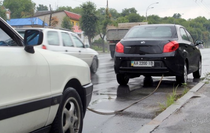 Правила и советы при буксировке автомобиля