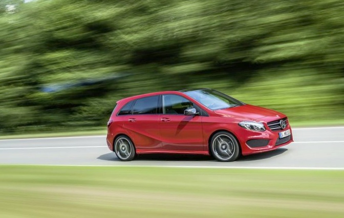 Представлен mercedes-benz b-class нового поколения