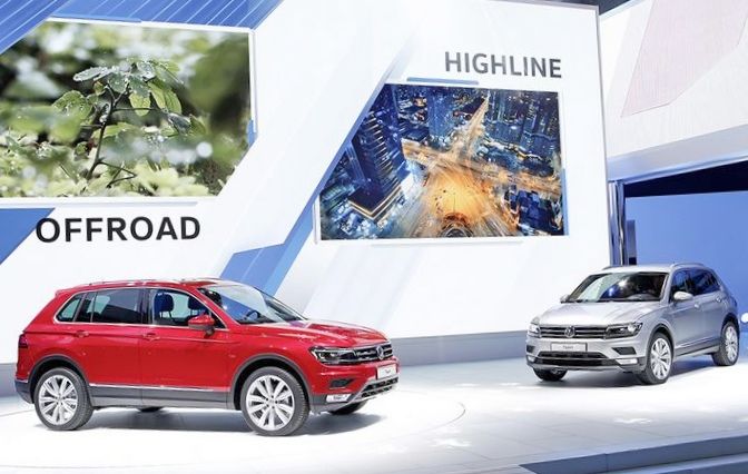 Раскрыты подробности нового volkswagen tiguan для украины