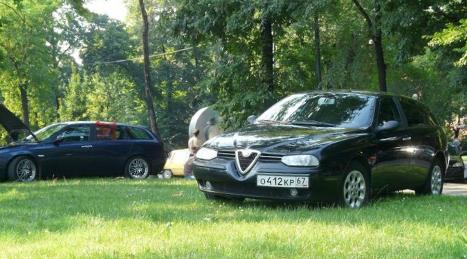 Рассказ про alfa romeo 156 (обо всем)