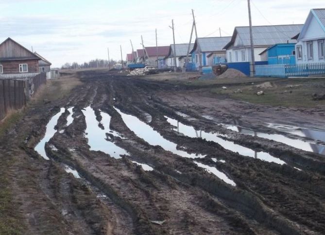 Репортаж с сельских дорог. без...