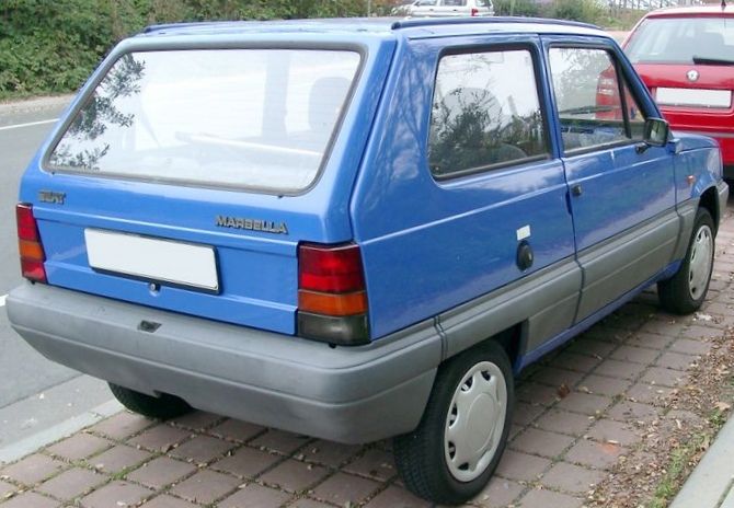 Seat marbella 1997 год выпуска