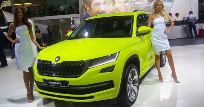 Семиместный кроссовер skoda kodiaq...