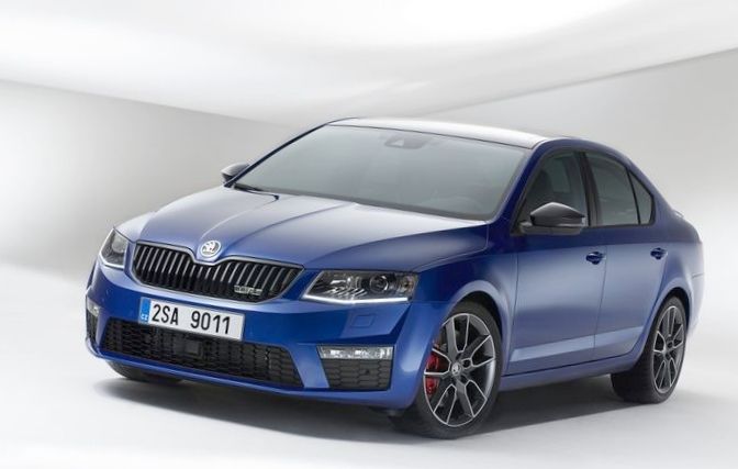 Skoda octavia rs предстала во всей красе