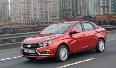 Стартовая стоимость lada vesta составляет 514 000 рублей