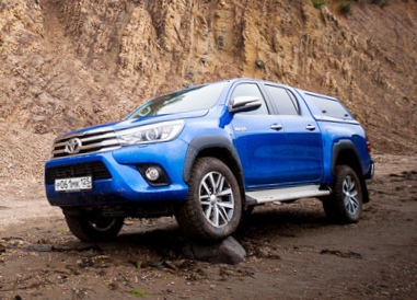 Стартовали продажи нового toyota hilux