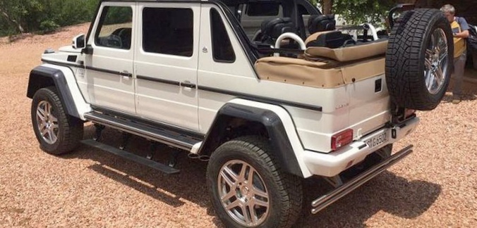 «Тираж» mercedes-maybach g 650...