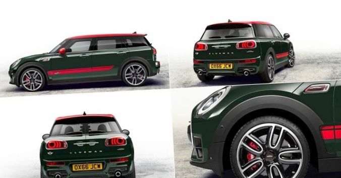 Универсал mini clubman обзавёлся «заряженной» версией jcw