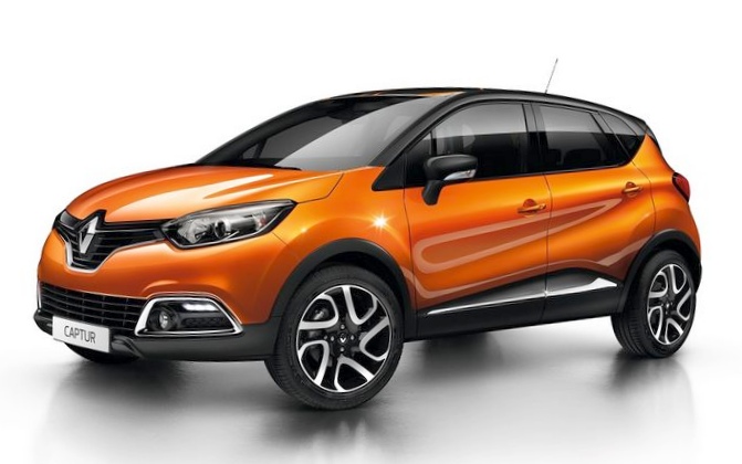 В украину прибыл дизельный renault captur