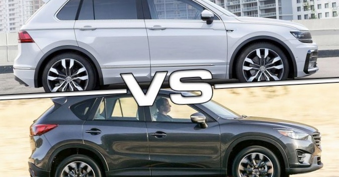 Volkswagen tiguan vs mazda cx-5...