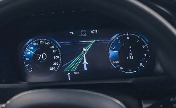 Volvo разработала интерфейс для автопилота